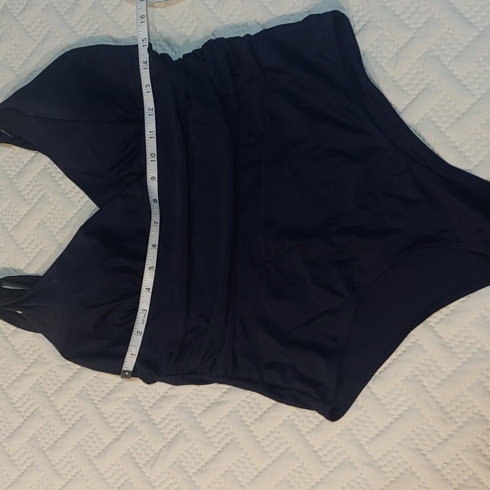 Navy swimsuit